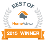 Best of Home Advisor 2015 Winner Badge